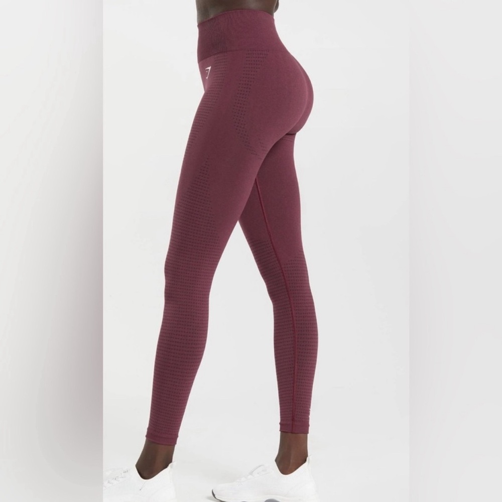 Gymshark Vital Seamless 2.0 Leggings - Baked
Maroon Marl